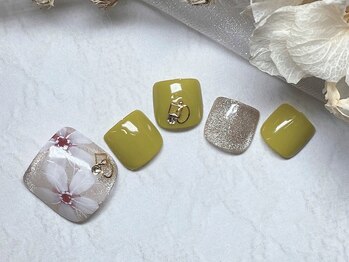 アルセア 上野御徒町店(Alcea)/ピスタチオ マグネット 花