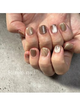 ラミーネイル(Ramie nail)/定額デザインM(剥がせるジェル)