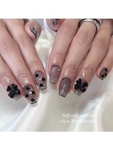 ジュベル 三鷹店(je belle)/持ち込み/ハート×リボンネイル