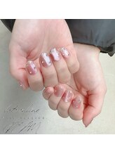 クリーム(Nail Atelier CREAM)/水光マグ・ストーンオーロラ