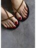  ［foot nail］　one color 　5500円→5000円  