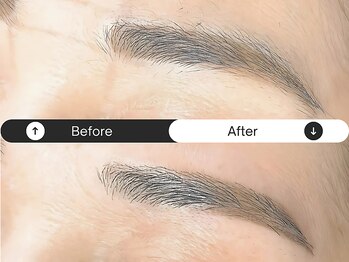 サインポスト ふじみ野店(sign post)/ふんわり柔らかストレート眉♪