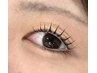 *Eye menu* まつげパーマ+まつげカラー　¥7500 →¥5500