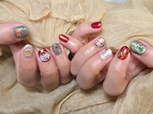 ナコ(NAKO)/クリスマスネイル