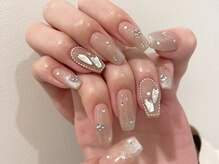 プラス エワル 四日市(PlusEwalu)/ビジューネイル♪[四日市]