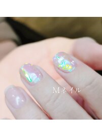 _氷ネイル、うるうるネイル_