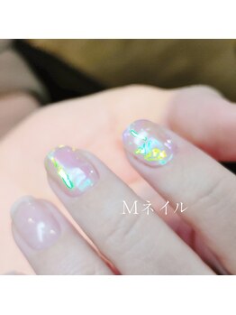 エムネイル(Ｍ)/_氷ネイル、うるうるネイル_