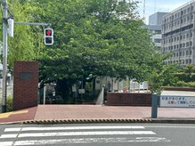 マイレ 銀座(MAILE)/祝橋公園側に渡ります