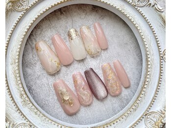 08ネイル(08 nail&school)/ピンクニュアンス