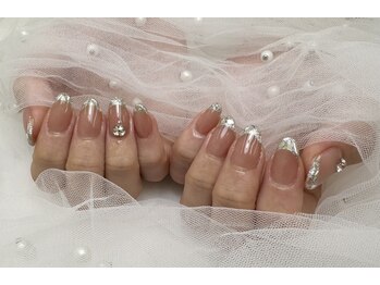 ガーデンネイル(Garden Nail)/ガラスフレンチ