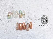 エアフォルク 銀座(ERFOLG)/大人上品ニュアンスネイル