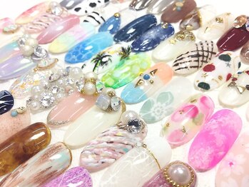 エーナイン イオン岩見沢店の写真/オフ込みのお得な定額メニューが充実★シンプル～アート派まで、予算に合わせて選べるコースをご用意◎