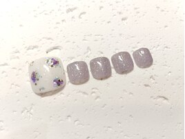 【フット】紫陽花ニュアンス