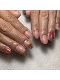 ～シンプルニュアンスネイル～
