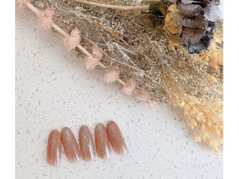 ネイルサロン&スクール ジーナ(GINA)/２月シンプルナチュラルカラー