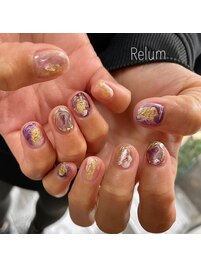 パープルニュアンス☆