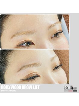 ブリリアン/脱色まゆ毛 アイブロウサロン