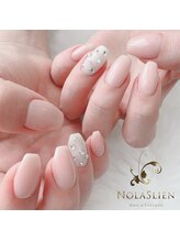 ノーラスリエン 銀座(NOLASLIEN)/春ネイル*卒園式ネイル*ジュエル