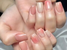 Peach Nail