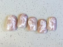 アイネイルズ 池袋店(I-nails)/ピンクホワイトニュアンス