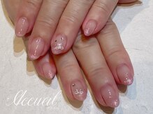 アクイユ 銀座店(ACCUEIL)/ミニリボンネイル