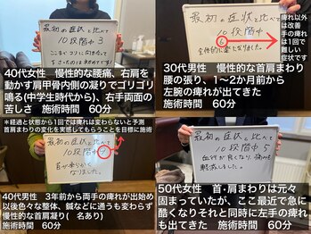 ボディテラピーサロン ナカムラ(Body Therapy Salon Nakamura)/お客様の声　～手の痺れなど～