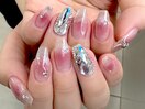 マグネットチークネイル