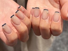 ユニックス サロンアンドスパ UNIX Salon&Spa 浦和美園店/スキニーフレンチネイル