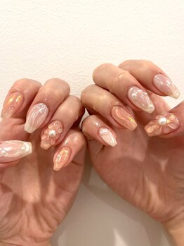 amure 【アミュール】四ツ橋　マグネット/ワンホン/フィルイン【2月1日OPEN(予定)】の写真/特別なイベントに合わせたいけど爪の長さでお悩みの方、可愛いアートやパーツを乗せたい時にもお薦め♪