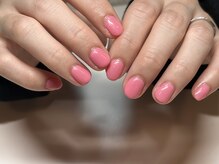 サロン アクセシブル(salon ACCESSIBLE)/ピンクネイル