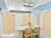ナルムフェイシャル 代々木(NARUM facial)の雰囲気(個室でリラックスしていただけます◎)