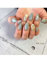 アイリーネイル(IRIE NAIL)/ジェル　シェル４本アート