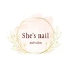 シーズネイル 那覇店(She's nail)ロゴ