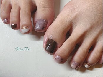 メールメール 和光市本店(MereMer)/マーブルフットネイル