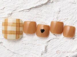 韓国チェックハート￥9000