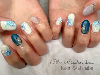 ブランクチュールドゥ(Blanc Couture Deux)/flower　nail♪