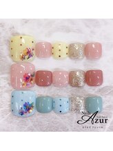 ネイルズアジュール アピタ新潟西店(Nailz Azur)/フット　定額デザインBコース