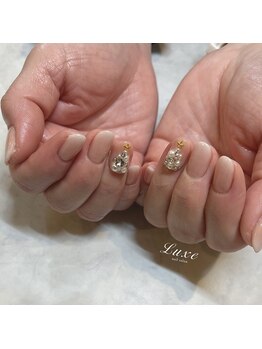 ネイルサロンリュクス (nailsalon Luxe)/ビジューキラキラツリーデザイン