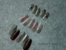 モネネイルズ(MONET NAILS)の雰囲気（定額デザイン♪月替わりのお得なデザインとなっております！）