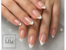 白フレンチ(ストーン追加)