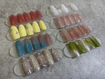 ネイル クランツ(nail kranz)の写真/憧れのdesignをお財布に優しい価格で◎【シンプルデザインコース◇6000円】無理なく通えるsalon★