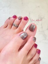 ル ソレイユ(Le soleil)/フットも秋仕様♪　by mikiko