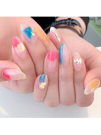 カラフルネイル