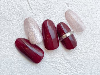 リーチェ ビューティアンドネイルサロン 大名店(Beauty&Nail Salon)/simple art ¥8800