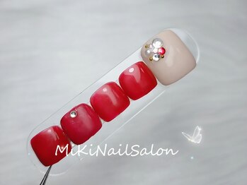 ミキネイルサロン(MiKi Nail Salon)/フット定額デザイン