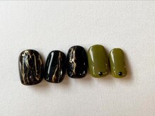 アイネイルズ 梅田店(I nails)/秋カラー個性派ニュアンス