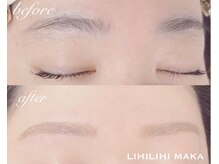 リヒリヒ マカ(LIHILIHI MAKA)の雰囲気（人気の美眉スタイリング♪形、太さ、濃さお好みにスタイリング）
