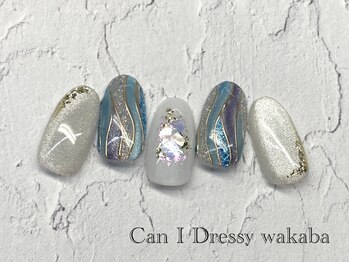 キャンアイドレッシー 若葉(Can I Dressy)/【選べる定額ネイル☆ ￥7120】