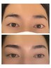 【顧客様】パリジェンヌブロウリフト+Wax ¥8800