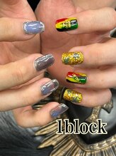 1BLOCK/メンズアートネイル